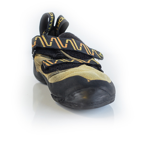Kletterschuh nachher